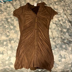 Cute brown dress